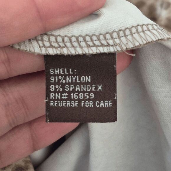 J. McLaughlin Women's Long Sleeve Panama Animal Print Faux Wrap Dress M - Picture 4 of 6